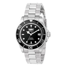 Invicta Men's Watch Pro Diver Black Dial Automatic Stainless Steel Bracelet 8926