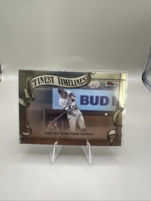 2025 Topps Finest - Finest Timelines Aaron Judge #FT-11