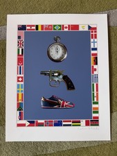 PETER BLAKE RA b1932 “Running Suite - Stopwatch" Limited Ed Print edn 75