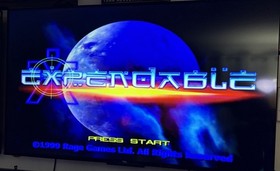 Expendable (Sega Dreamcast, 1999) No Manual Tested Working