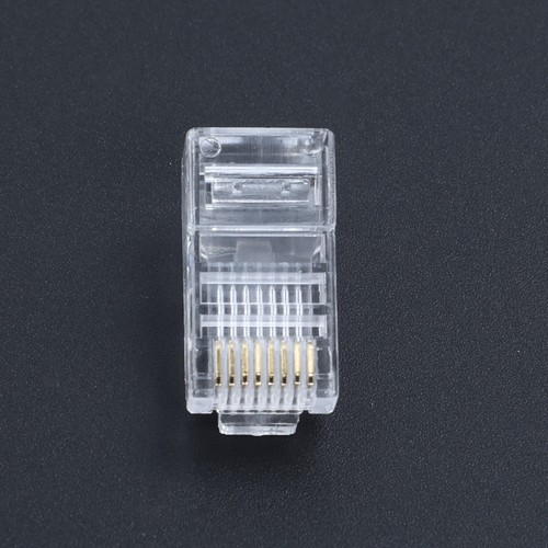 Netzwerk Connector Netzwerkkabel CAT 5E Cat5 Stecker Durchgangsloch Gadget - Photo 12/12