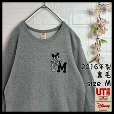 UNIQLO UT Disney Mickey Print Fleece Sweatshirt Used