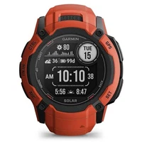 Garmin Instinct 2X Solar Rugged GPS Smartwatch Sports Watch - Flame Red
