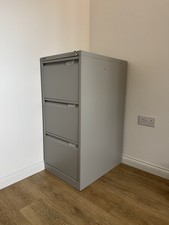 Bisley BS Steel Filing Cabinet 3 Drawers Lockable
