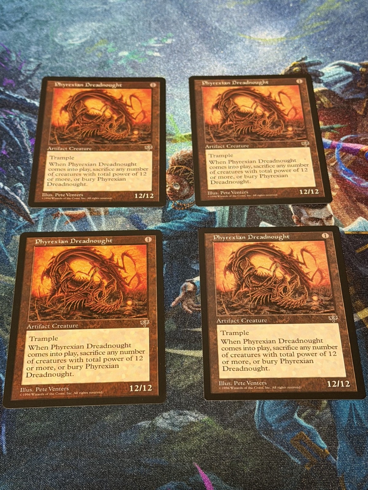 2x Phyrexian Dreadnought NM MTG Mirage R