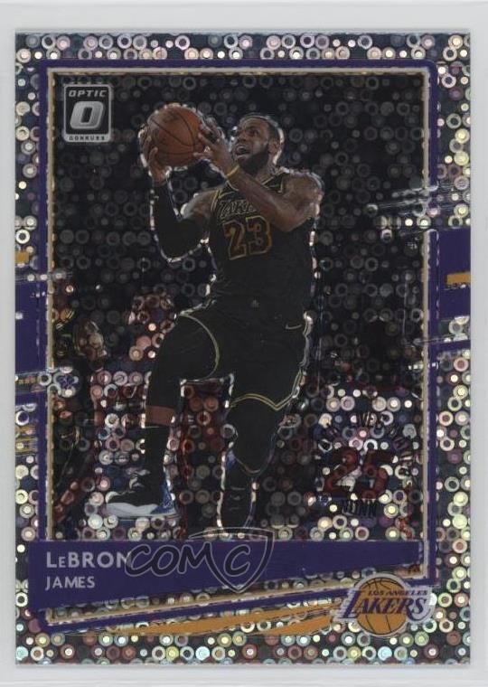 2020-21 Panini Donruss Optic Fast Break Holo Prizm LeBron James #13 04bh