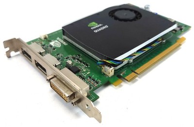 NVIDIA Quadro FX 580 PCIe Grafikkarte 2x DisplayPort 1x DVI 512MB GDDR3 0R784K