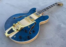 6 Strings Electric Jazz Guitar Semi-Hollowbod...