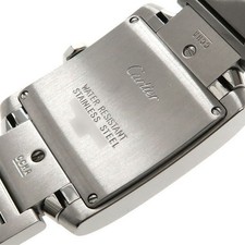 Cartier Tank Fran aise MM W 25 H 30mm W51011Q3 boys watch A rank used from JAPAN 6