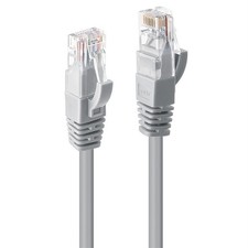 Lindy 7.5m Cat.6 U/UTP Cable Grey
