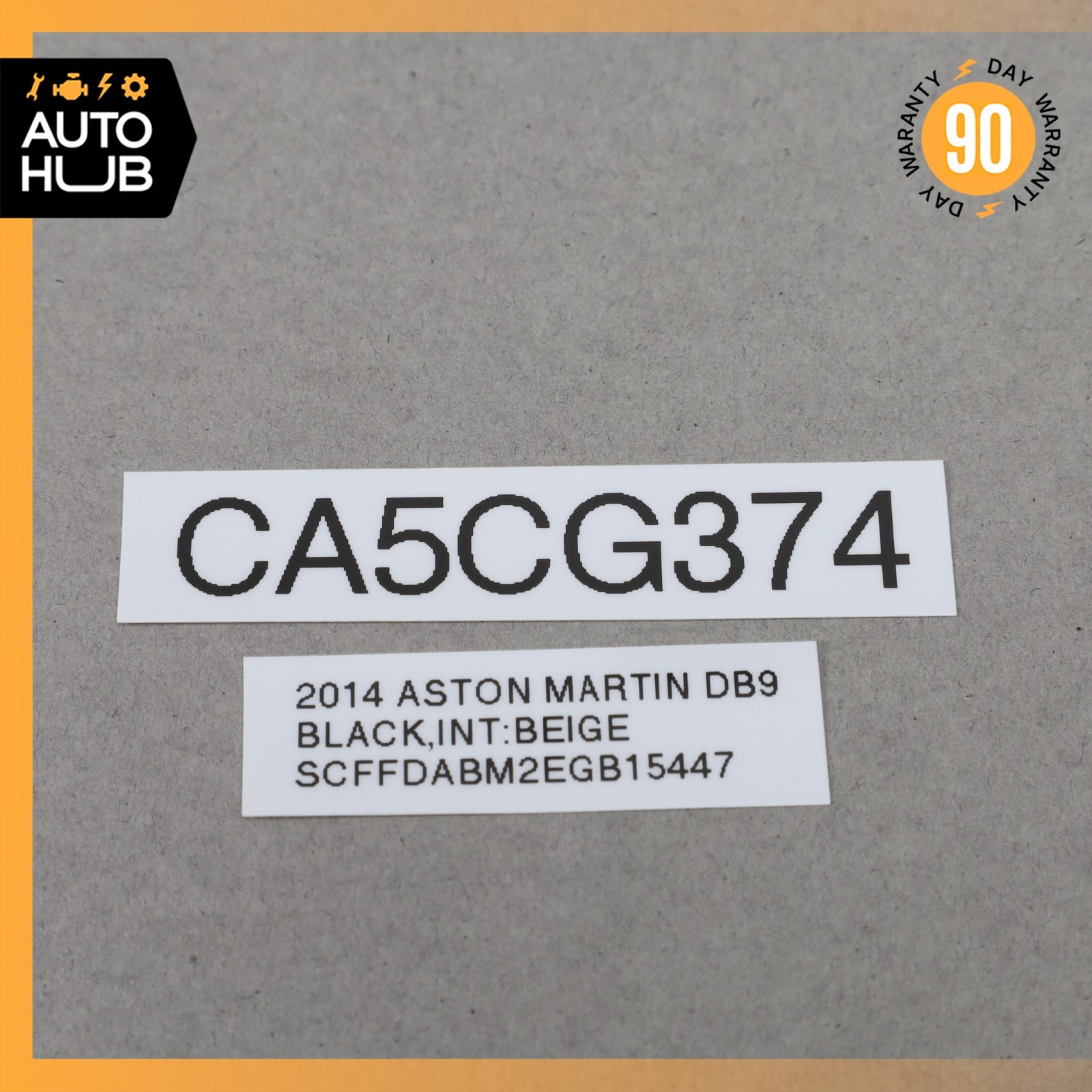05-19 Aston Martin DB9 Rapide Dash AC A/C Air Heater Blower Box 4G4319925AB OEM