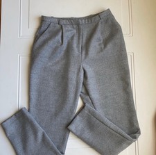 ASOS Super Soft Gray Pleated Dress Pants Size 4 Women's
