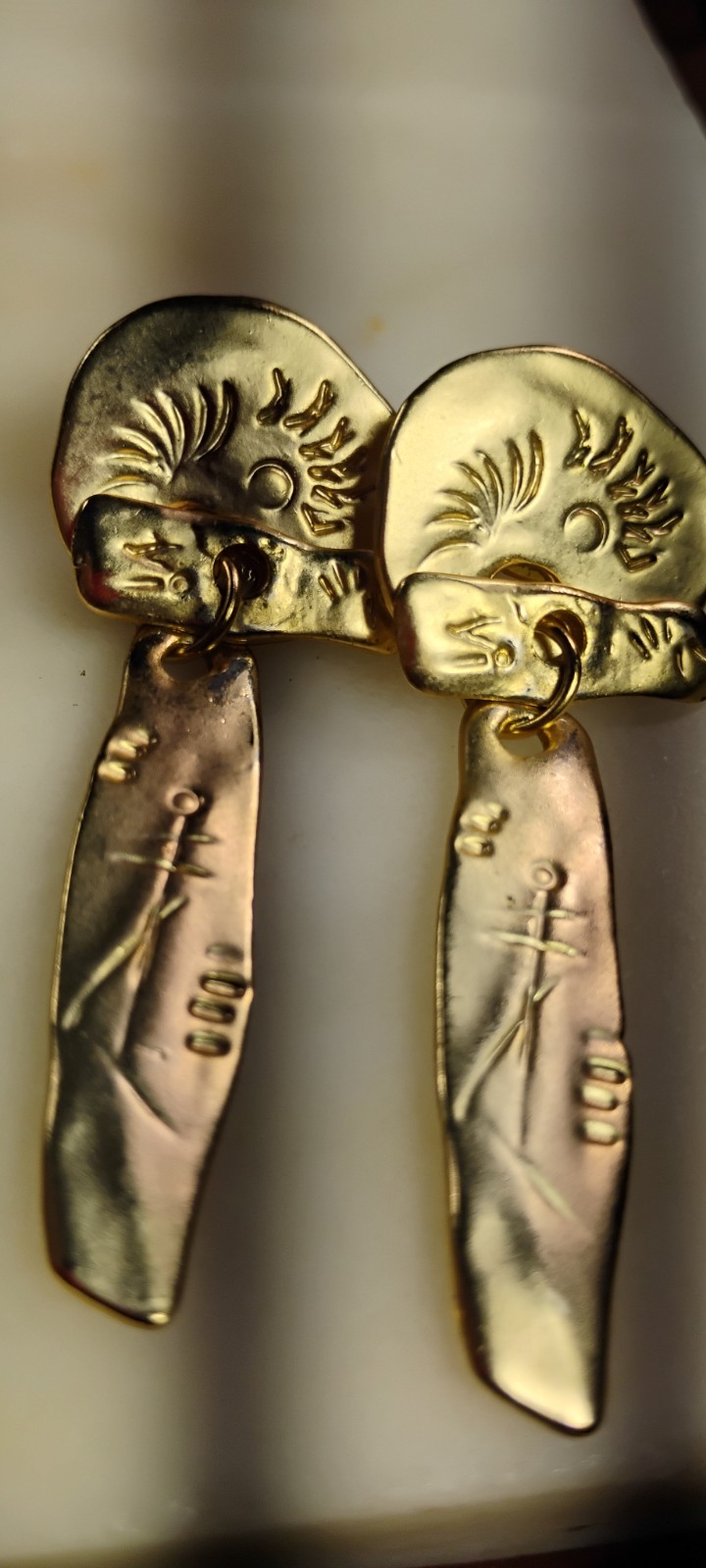 native american designed handcrafted dangle earri… - image 17