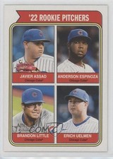 2023 Heritage Topps Rookie Stars Erich Uelmen Anderson Espinoza Javier Assad 1u6