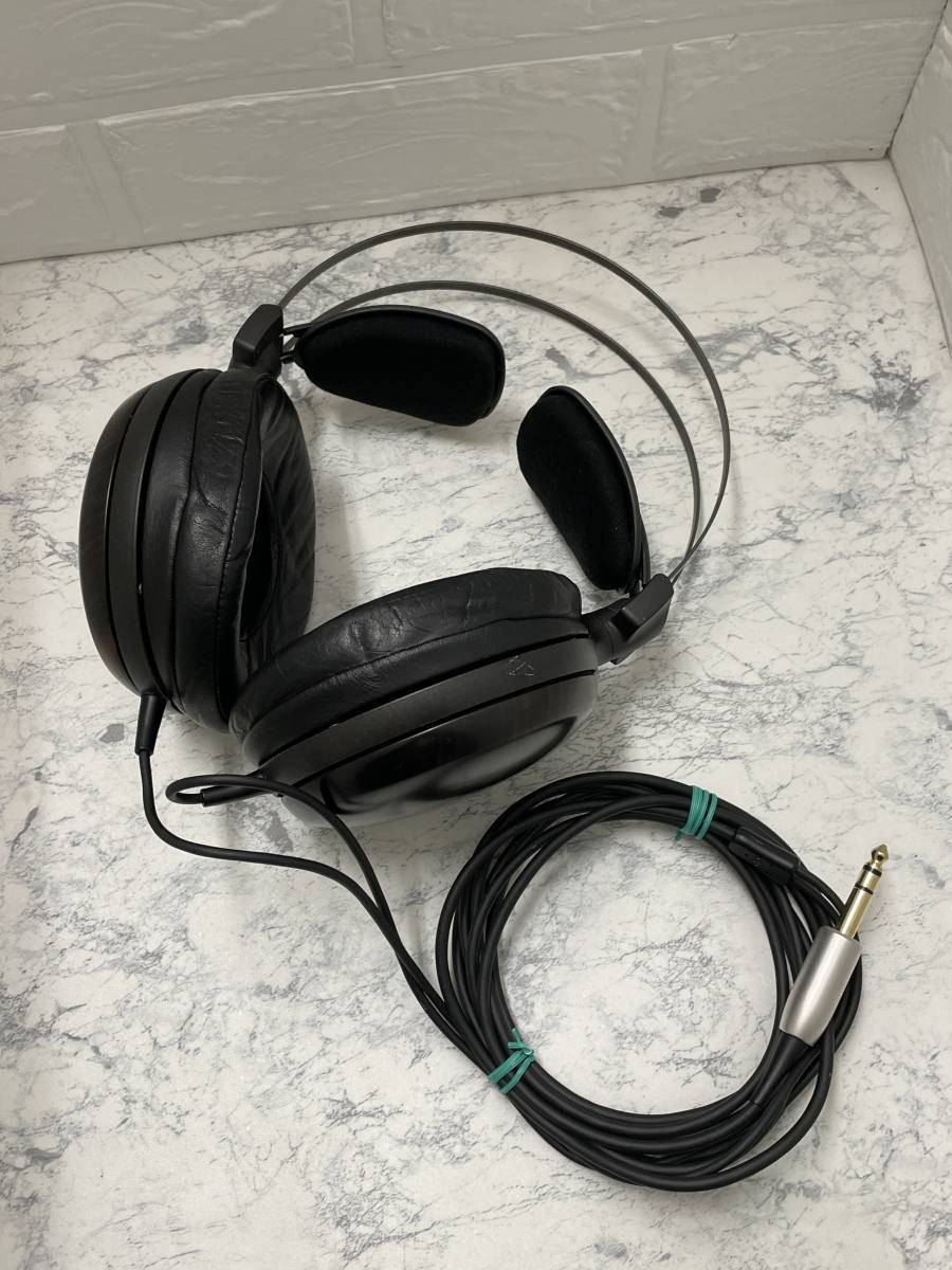 Audio-Technica ATH-W5000 Headphones Wooden Housing w/ Case