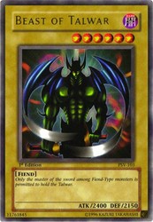 Beast of Talwar PSV-103 Pharaoh's Servant 1st Edition Ultra Rare
