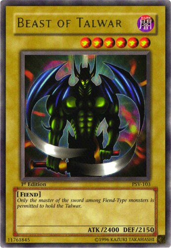 Beast of Talwar PSV-103 Pharaoh's Servant 1st Edition Ultra Rare