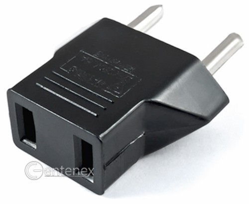 US USA to EU EUROPE Euro Travel Power Outlet AC Plug Adaptor