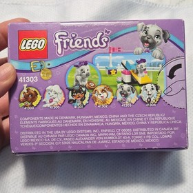 LEGO Friends Puppy Playground 41303 Set, 62 Pieces, Ages 5-12, Unopened