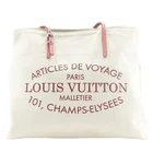 LOUIS VUITTON Hippo MM Tote Bag M94502 2014 Summer Collection Coraille Ivo...