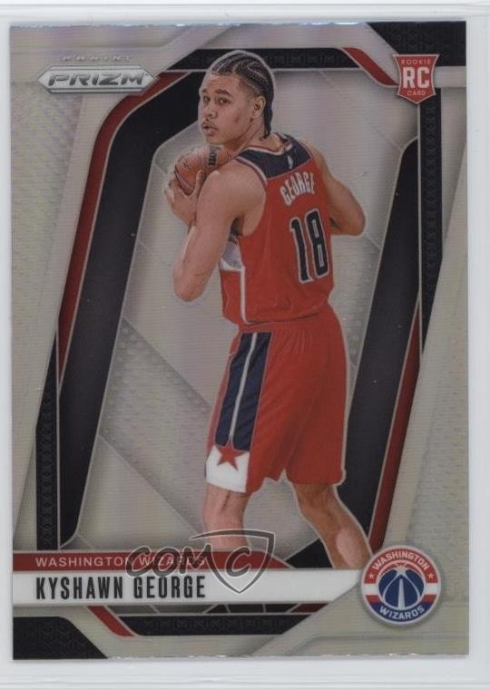 2024-25 Panini Prizm Silver Prizm Kyshawn George #257 11nu