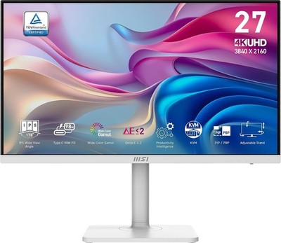 msi Modern MD27UPHW 27'' 4k monitor IPS white