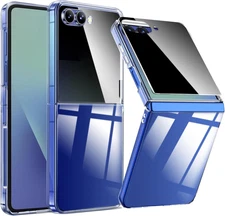 For Galaxy Z Flip 7 Privacy Case,Samsung Flip7 Phone Case Built-In anti Spy Scre