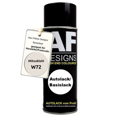 Für Mitsubishi W72 Flower White Spraydose Basislack Sprühdose 400ml