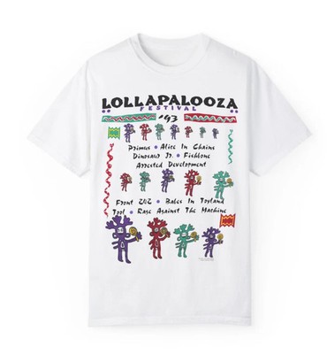 Vintage 1992 Music Festival Style Tour T-Shirt Reprint HOT TREND