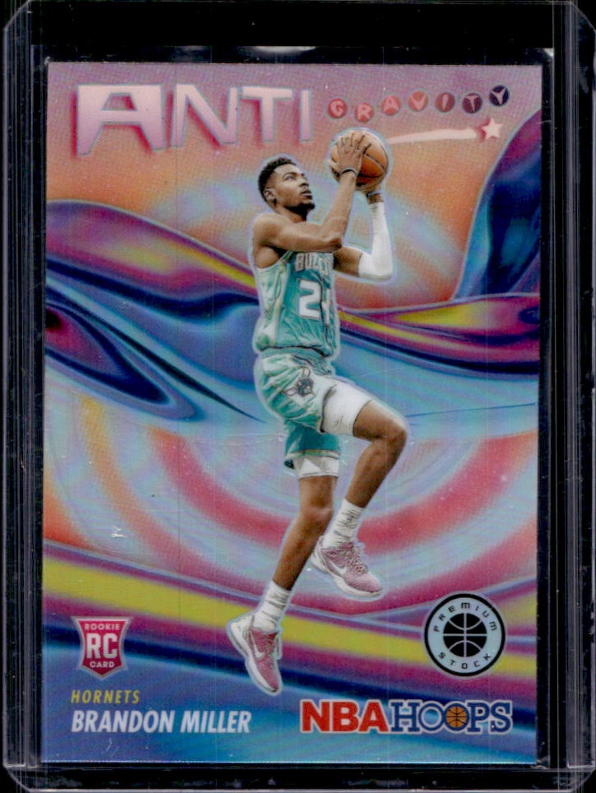 2023-24 Hoops Premium Stock Brandon Miller Anti Gravity RC Silver Prizm #11