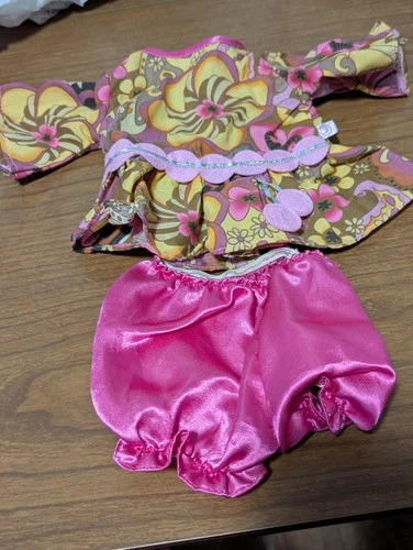 Cabbage Patch Flowered Play Outfit