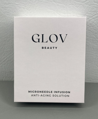 GLOV Beauty Microneedle Infusion Anti-Aging Solution 4 Bottles New Sealed
