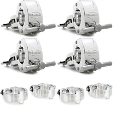 Gibraltar Road Series Multi-clamps with Memory Locks - Chrome