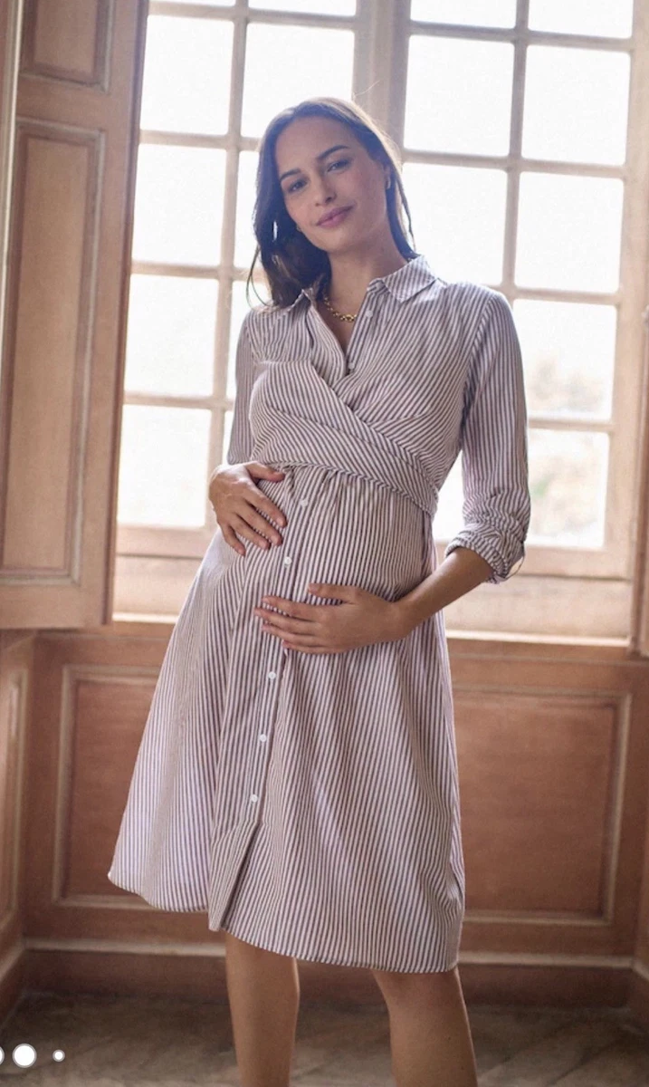 fitted lace wedding dress Hatch Collection Maternity The Softest Rib Nursing Friendly Dress