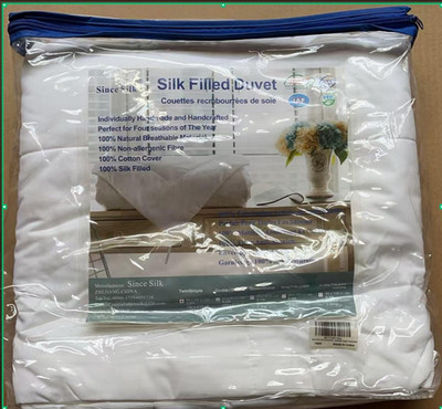 The Since Silk   TWIN Size Comforter- 100% Silk Filled   3.6LB / 67x84 inch