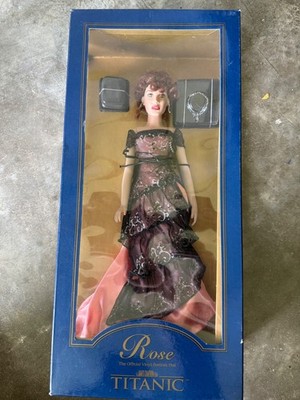 Rose Titanic Official Vinyl Portrait Doll and six Wardrobe sets