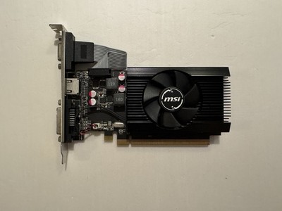 MSI AMD Radeon R7 240 2GB DDR3 Low Profile Graphics Card GPU R7 240 2GD3 64b LP