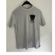 FSBN Herren T-Shirt Baumwolle hellgrau S Comi...