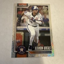 2026 Topps Series 1 - Ramon Urias #343 Silver Glitter Foil Houston Astros