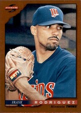 Frank Rodriguez 1996 Score Dugout Collection Series One #90 Minnesota Twins