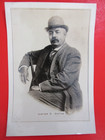GEORGE SONTAG SILVER GELATIN COWBOY PHOTO PRINT RARE WEST 1800S TRAIN ROBBER EXC — photo 1