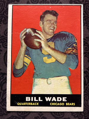 1961 Topps #10 Billy Wade - Super Sharp   