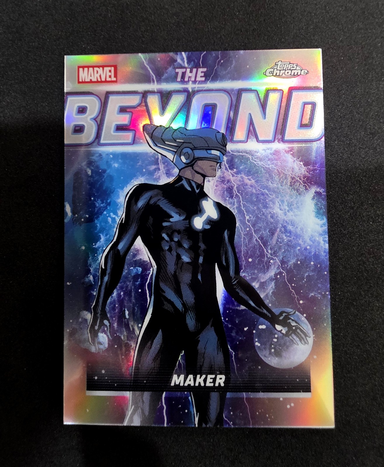 2026 Topps Chrome Marvel Comics #TB-13 Maker The Beyond Refractor