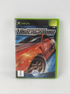 #ad Need for Speed Underground Microsoft Xbox Manual PAL AU $59.00