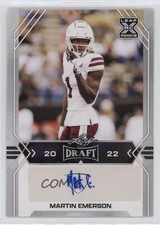 2022 Leaf Draft Auto Martin Emerson #BA-ME1 Auto 8wm