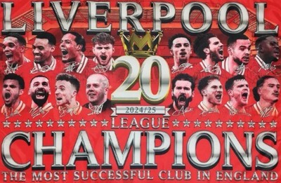 Souvenir Football Club Liverpool Aimant Frigo Liverpool FC - Vainqueurs Premier League 2025, Souvenir Officiel, Fabriqué Au Royaume-Uni Aimant Premier League 2025 Liverpool