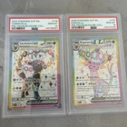 PSA 10 Espeon EX #175 & Umbreon EX #176 Prismatic Evolutions