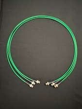 Belden 1855A BNC Male to BNC Male 3Ft Jumper 3 Pack Green 