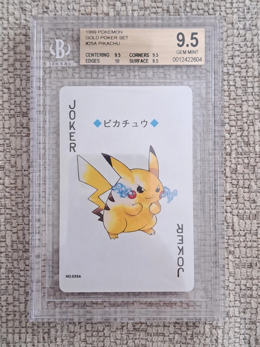 Pokémon Pikachu Grade 9.5 Pokémon TCG Individual Collectible Card