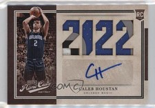 2022-23 Panini Instant Prime Cuts Relic 6/10 Caleb Houstan #PC-31 Auto 05ol